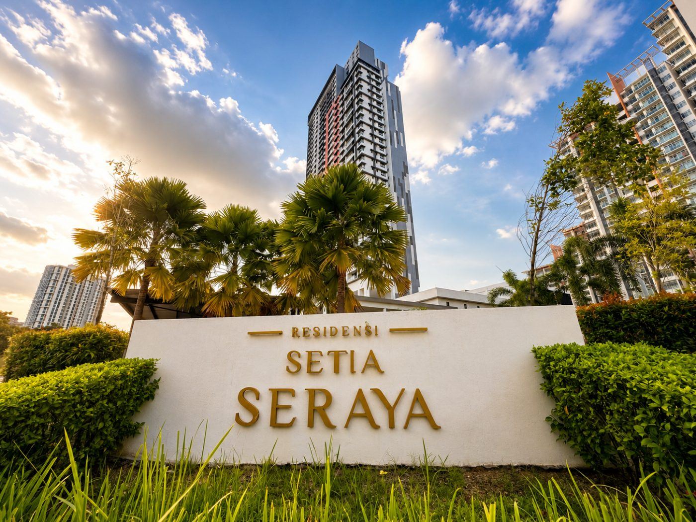 Residensi Setia Seraya signage